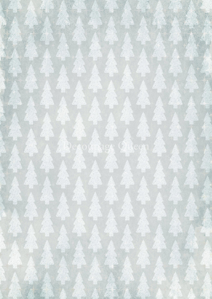Soft Pines Rice Paper - Decoupage Queen
