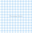 Blue Gingham Rice Paper - Decoupage Queen