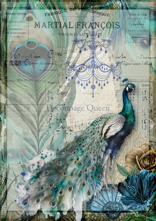 Francois Rice Paper- Decoupage Queen