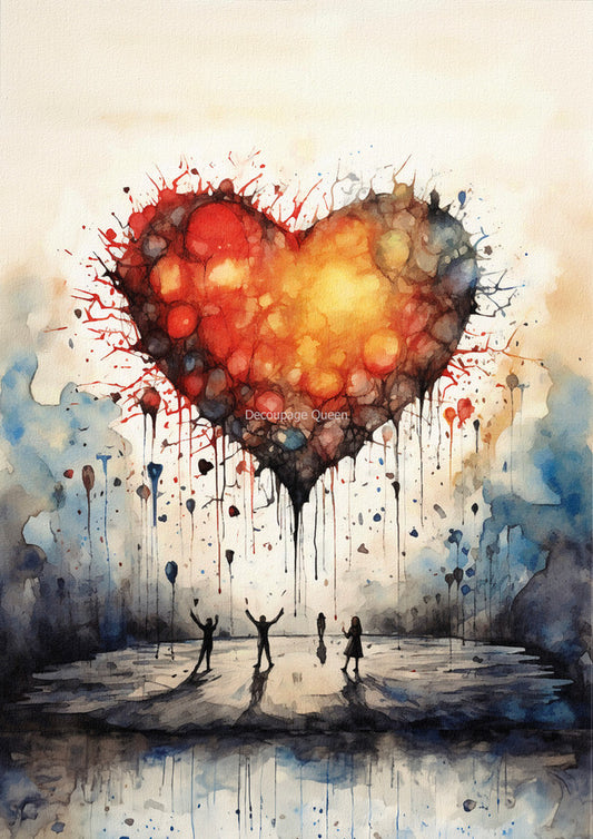 Andy Skinner - The Heart of Emotions Rice Paper