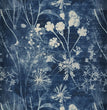 Indigo Botanical 3 - Decoupage Queen