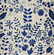 Indigo Botanical 4 - Decoupage Queen