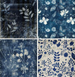 Indigo Botanicals 4 Pack - Decoupage Queen