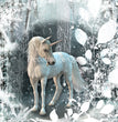 Winter Unicorn Rice Paper - Decoupage Queen