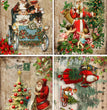 Vintage Festivities Rice Paper - Decoupage Queen