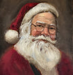 Teresa Rene Art - Santa Portrait Rice Paper