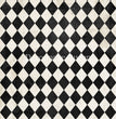 Black & Ivory Harlequin Rice Paper - Decoupage Queen