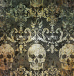 Grunge Skulls Rice Paper - Decoupage Queen