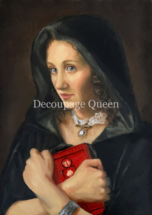 Teresa Rene Art - Keeper of Secrets Rice Paper