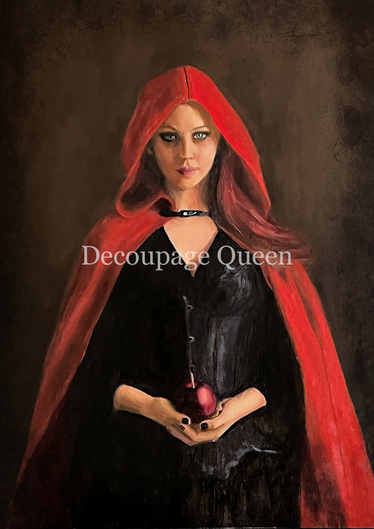 Teresa Rene Art - The Temptress Rice Paper