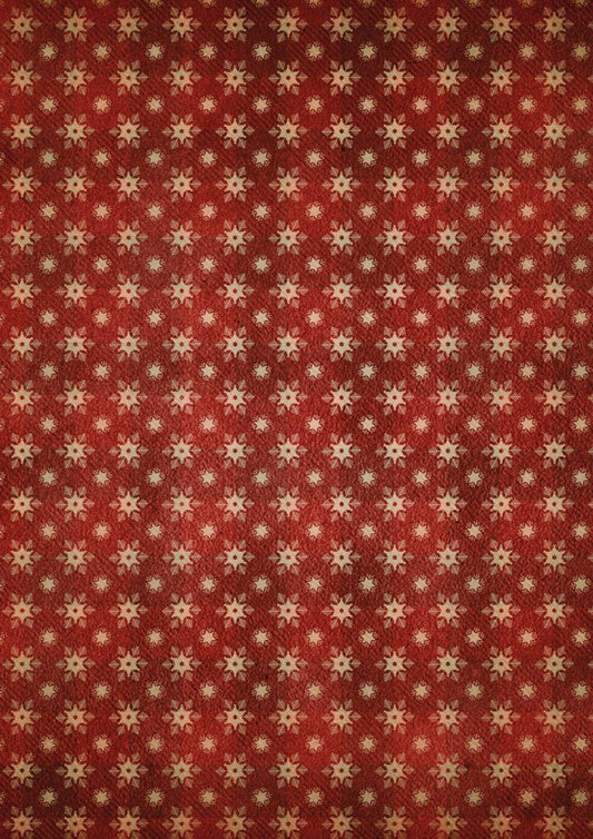 Snowflake Plaid Rice Paper - Decoupage Queen