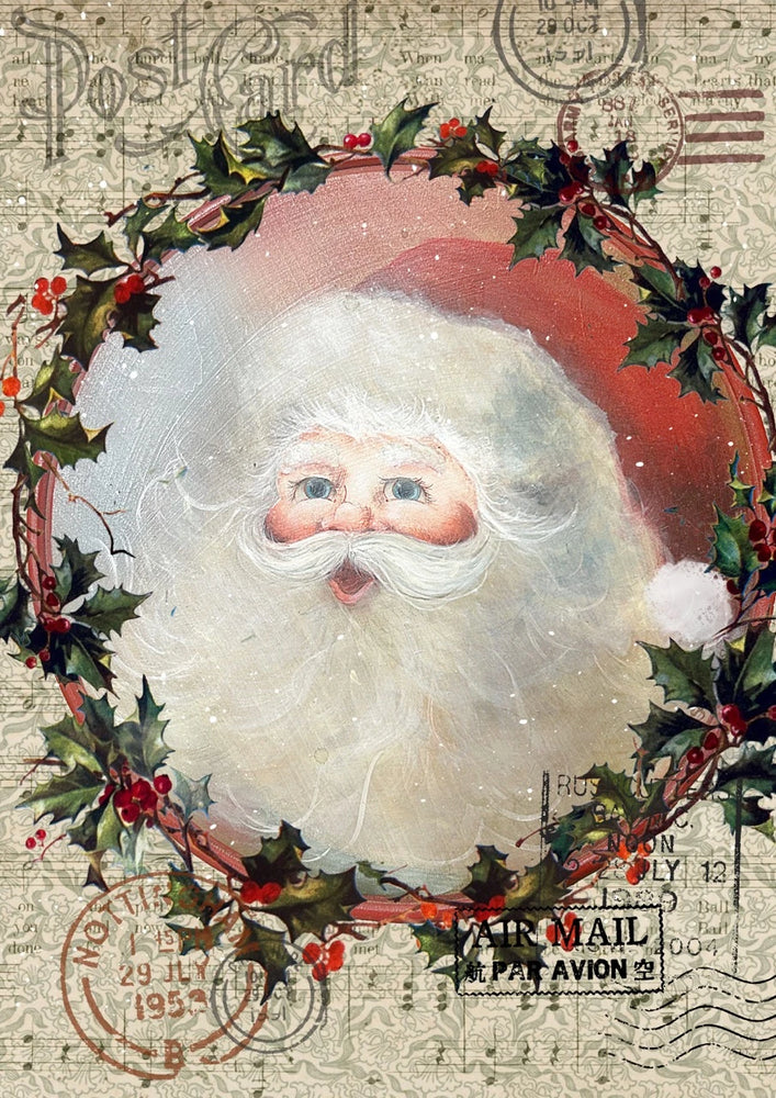 Ellen J. Goods - Letter to Santa Rice Paper - Decoupage Queen