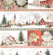 Ellen J. Goods - Winter Collage Rice Paper - Decoupage Queen