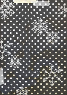 Ellen J. Goods - Snowflake Dot Rice Paper - Decoupage Queen