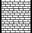 Brick Wall Stencil, A4 - Decoupage Queen