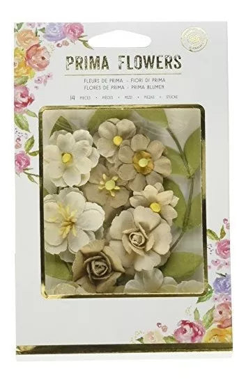 SF- Prima Marketing Inc Prima Flowers - Ransley / muberry paper embellishments 655350594831