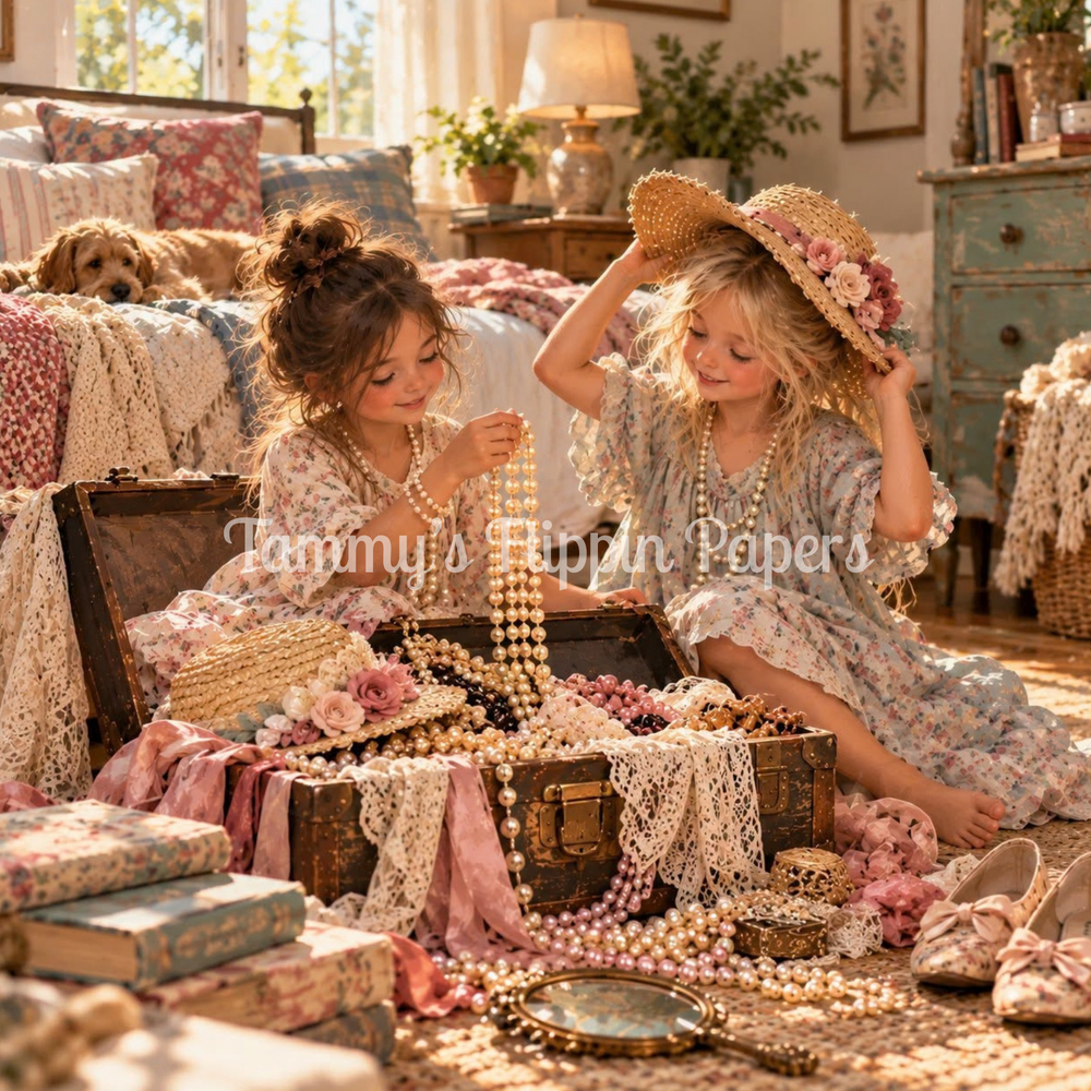 Dress Up Day Decoupage Paper - Flippin Furniture