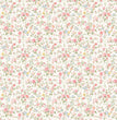Spring White & Soft Pink Florals Pattern Rice Paper (2025TC364) - Calambour