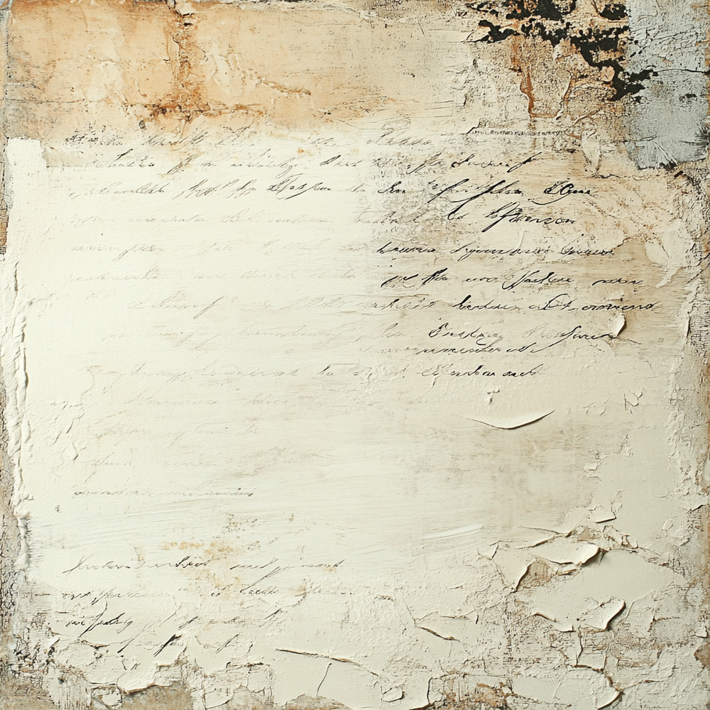 Faded Script Tissue Paper - Flippin Furniture