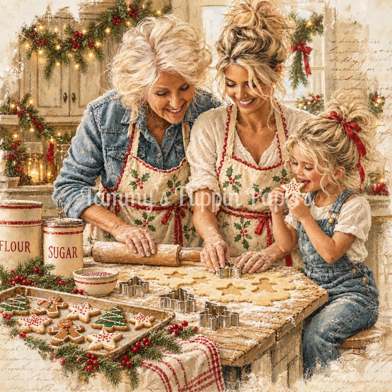 Family Traditions Decoupage Paper - Flippin Furniture