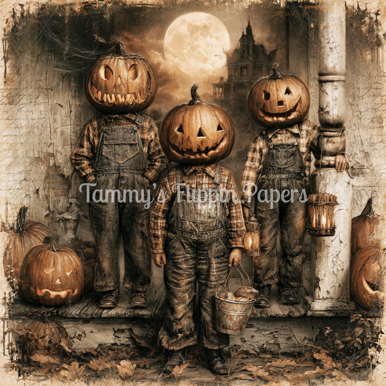 Farmhands of October Tissue Paper - Flippin Furniture