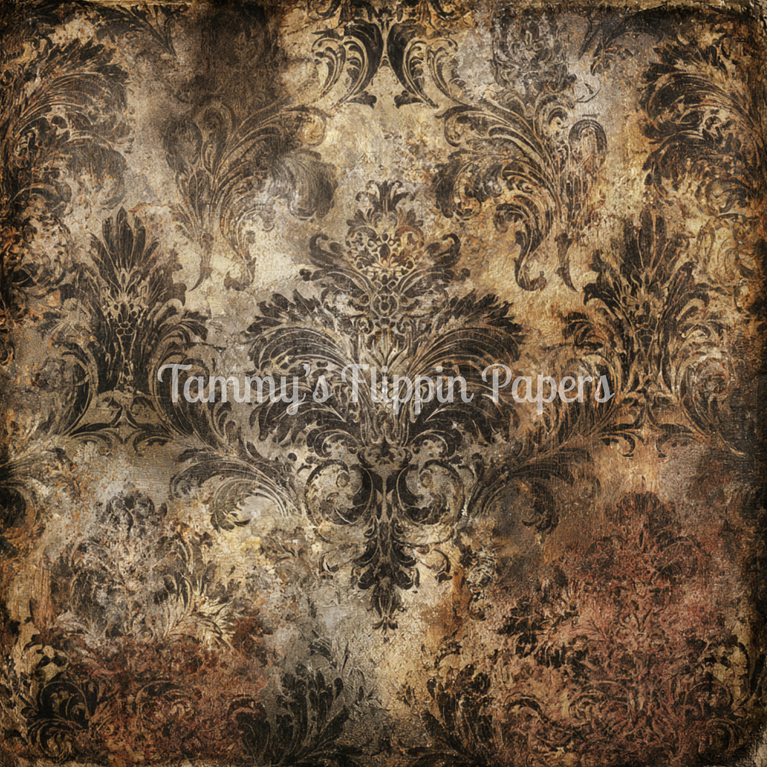 Forgotten Damask Tissue Paper - Flippin Furniture