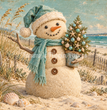 Frosty Goes Coastal Decoupage Paper - Flippin Furniture