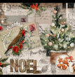 Postcard Collage Rice Paper - Decoupage Queen