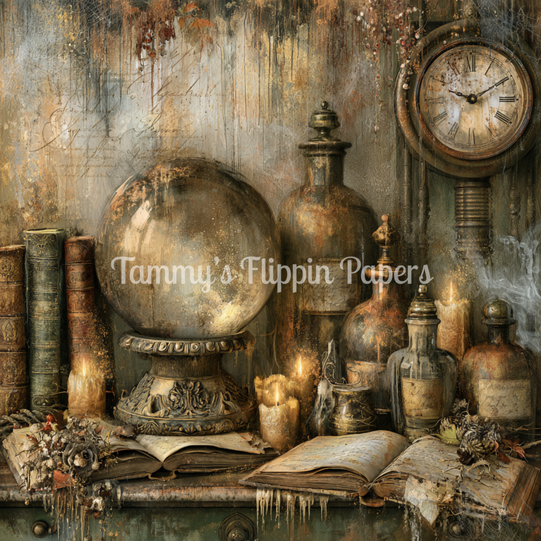 Gilded Hours Tissue Paper - Flippin Furniture