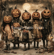 Halloween March Tissue Paper - Flippin Furniture