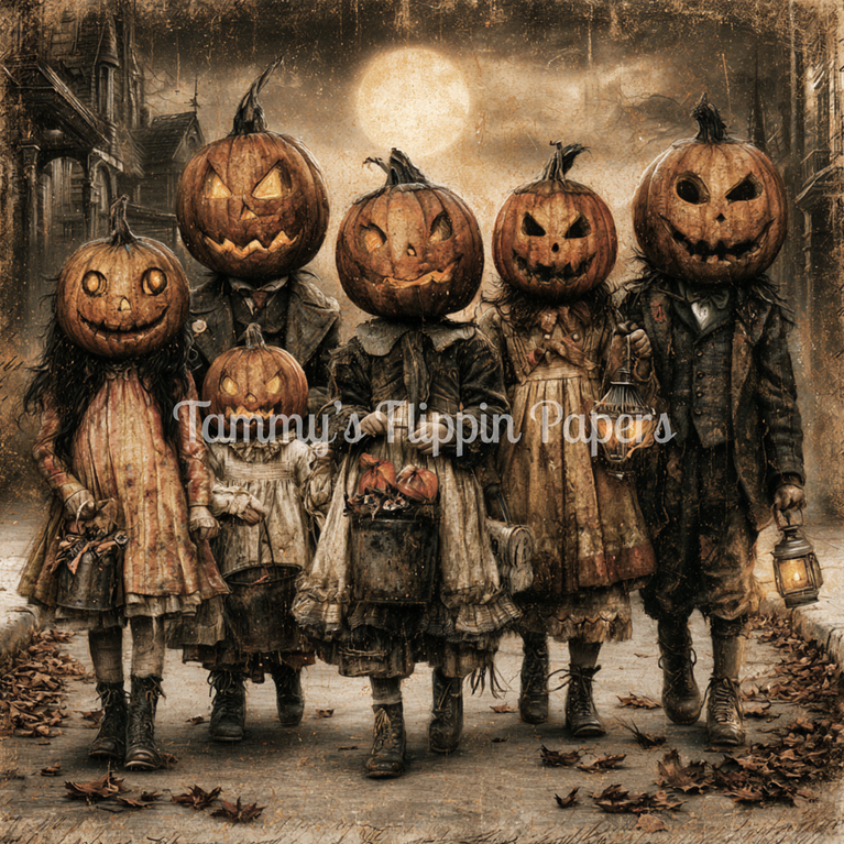 Halloween March Tissue Paper - Flippin Furniture