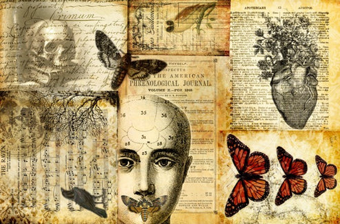 Halloween Masterboard - Roycycled Decoupage Paper