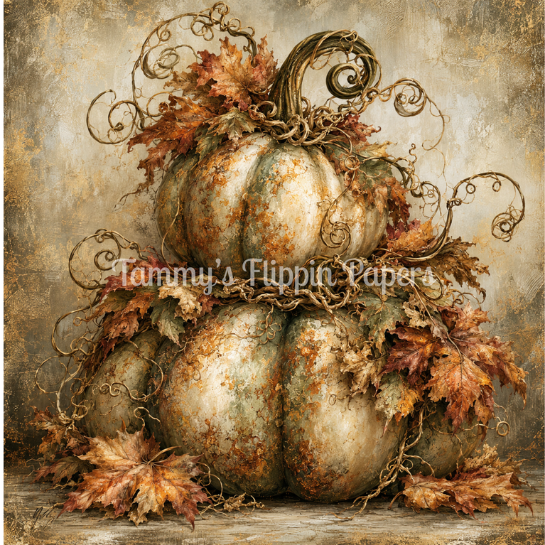Harvest Tower Decoupage Paper - Flippin Furniture