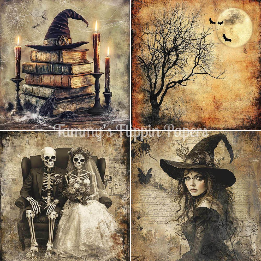 TFP Quad 001 - Haunted Pages
