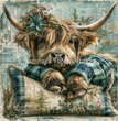 Highland in Blue Plaid Tissue Paper - Flippin Furniture