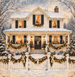 Home for Christmas Decoupage Paper - Flippin Furniture