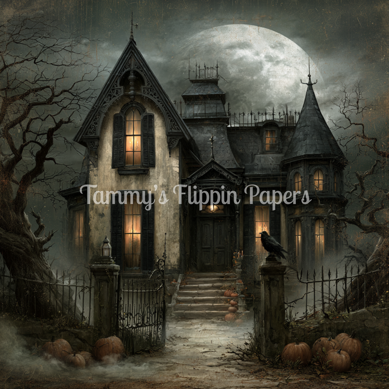House at Deadwood Gate Tissue Paper - Flippin Furniture