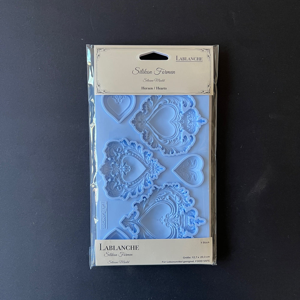 Hearts Silicone Mould, Ltd Edition - LaBlanche