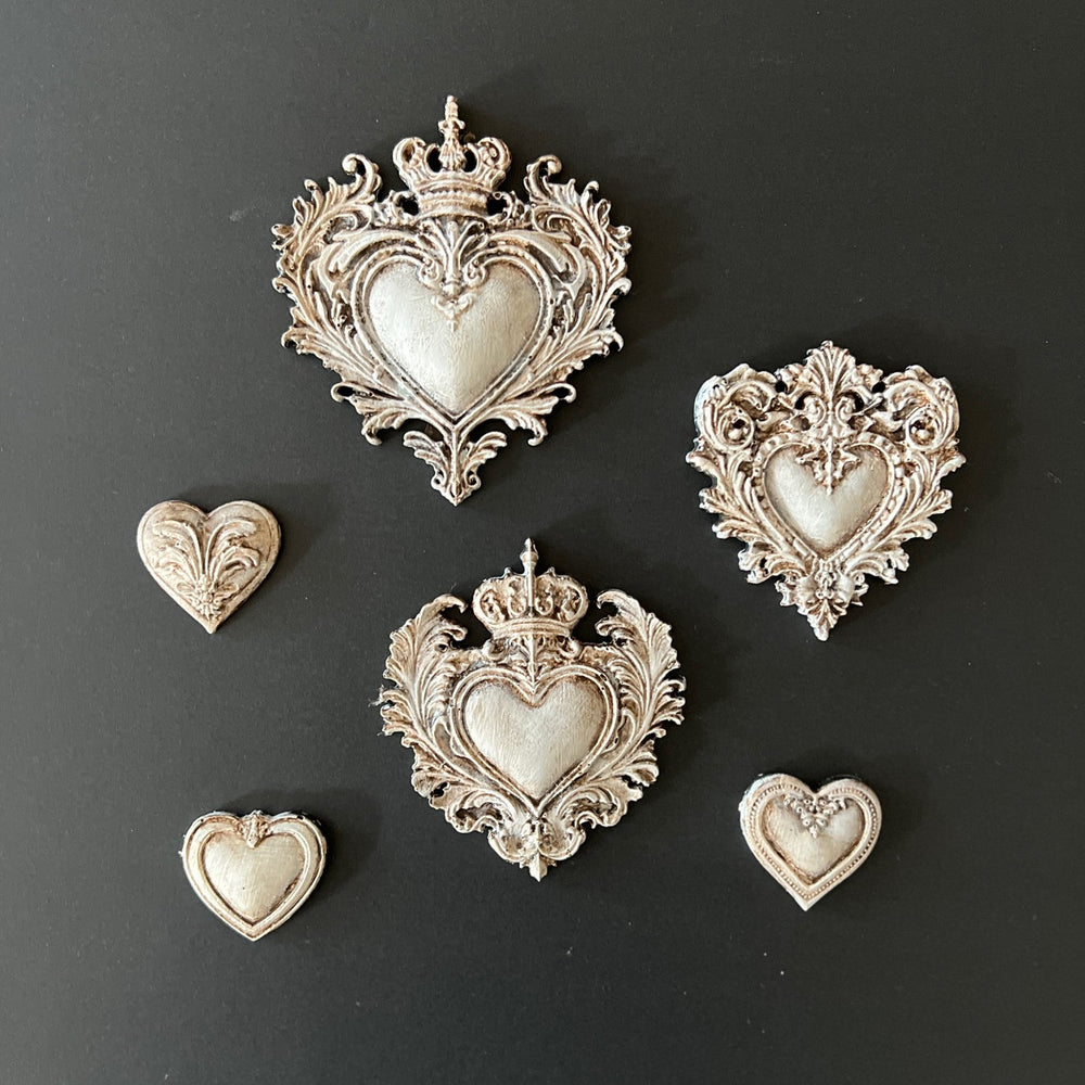 Hearts Silicone Mould, Ltd Edition - LaBlanche
