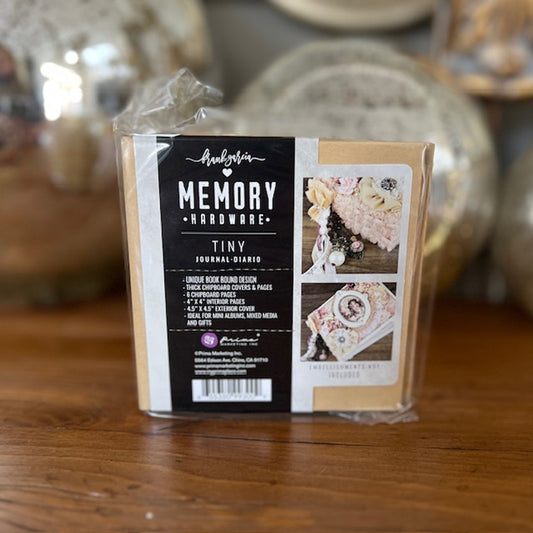 Memory Hardware Tiny Journal Album - Prima Marketing