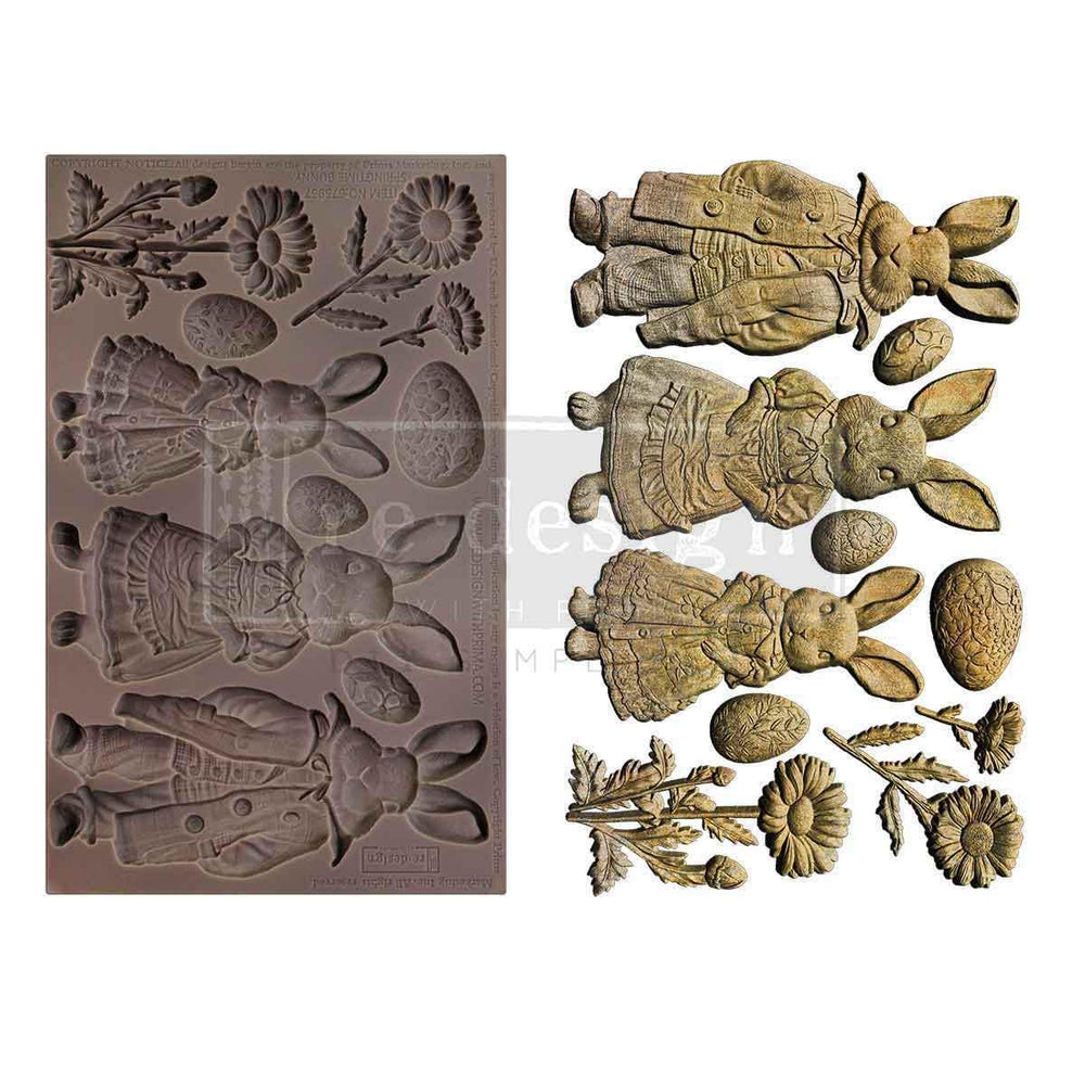 Springtime Bunny Decor Mould - ReDesign with Prima
