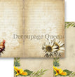 Sunflower Ephemera Journal Pack -  Decoupage Queen