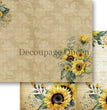 Sunflower Ephemera Journal Pack -  Decoupage Queen