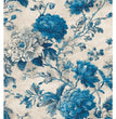 Blue Chinoiserie Blooms Rice Paper - LaBlanche
