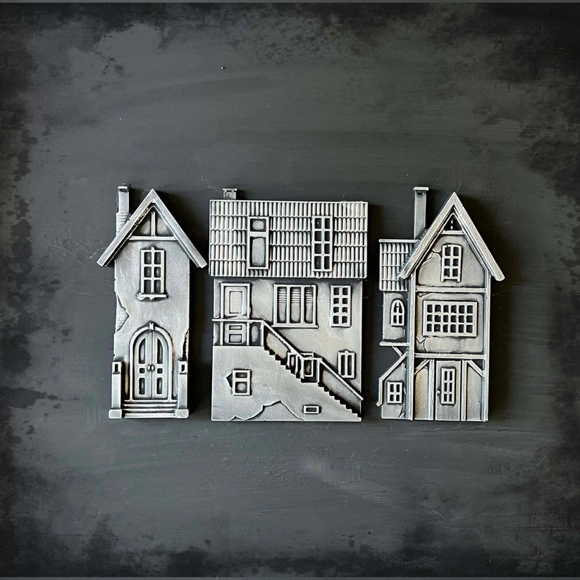 Houses 1 Silicone Mould, Ltd Edition - LaBlanche