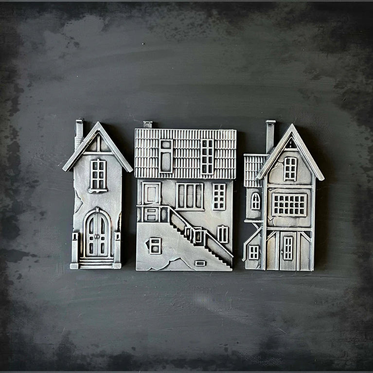Houses 1 Silicone Mould, Ltd Edition - LaBlanche