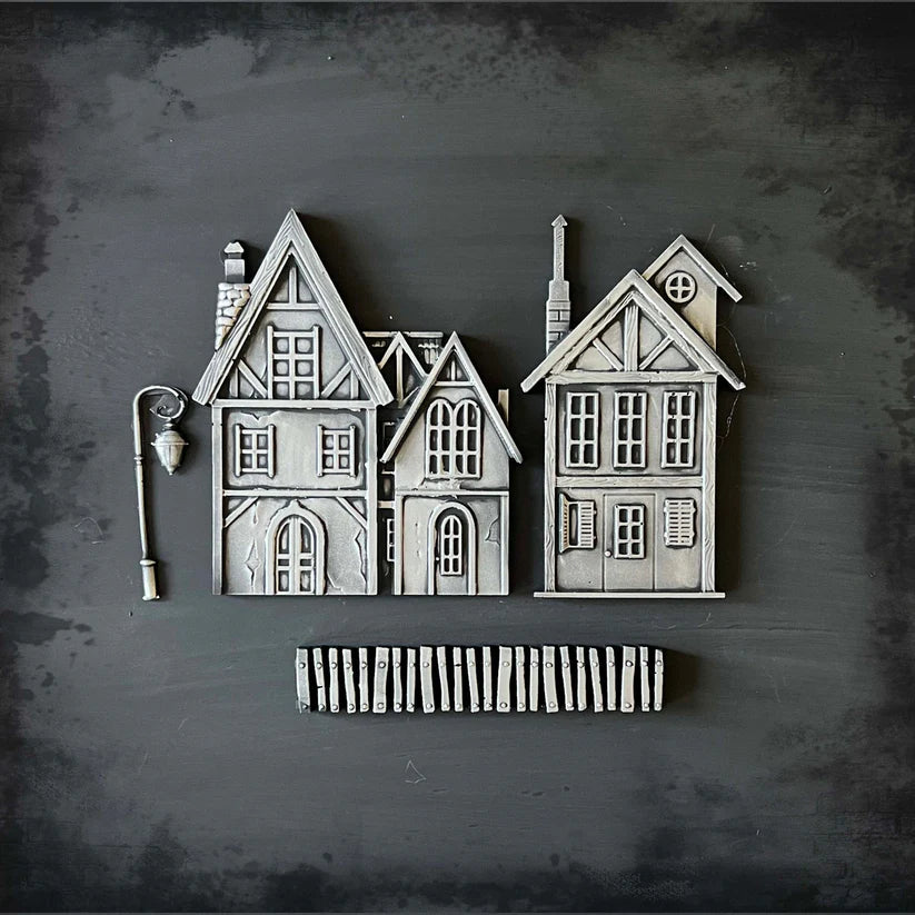 Houses 2 Silicone Mould, Ltd Edition - LaBlanche