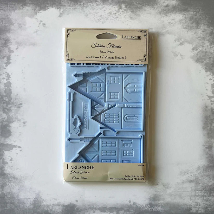 Houses 2 Silicone Mould, Ltd Edition - LaBlanche