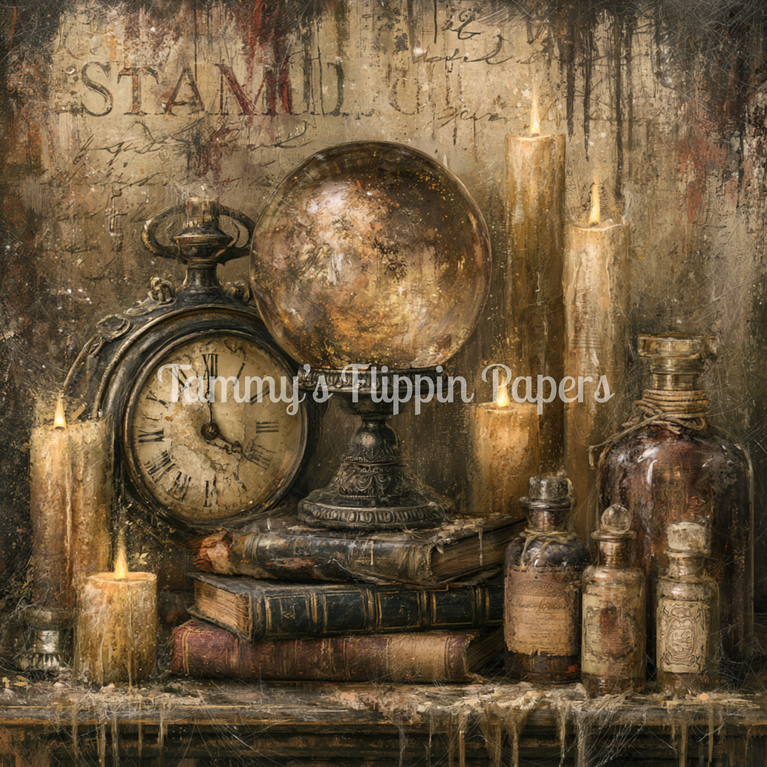 Midnight Omen Tissue Paper - Flippin Furniture