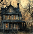 Moonlit Manor Tissue Paper 10"x14" (18lb. paper) - Flippin Furniture